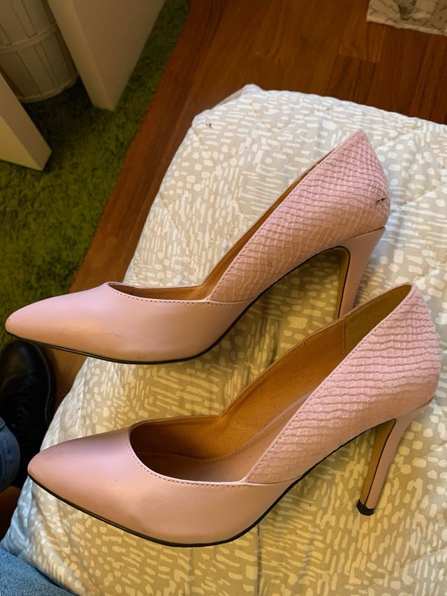 Tacones rosas
