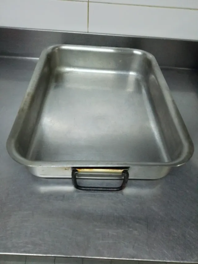 Bandeja inoxidable