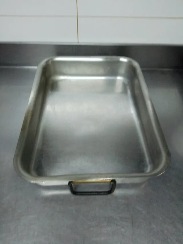 Bandeja inoxidable