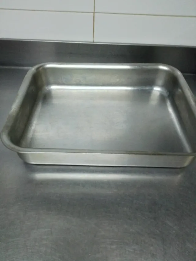 Bandeja inoxidable