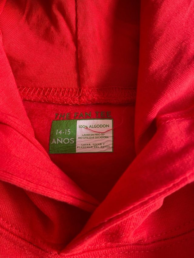 Sudadera Flash DC Comics Talla 14-15 años