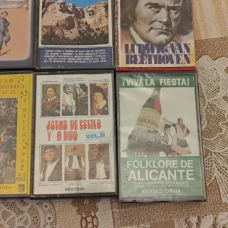 16 Cintas de Música Variada Antiguas