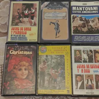 16 Cintas de Música Variada Antiguas