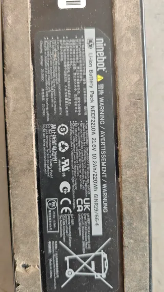 Batería Ninebot Segway E2