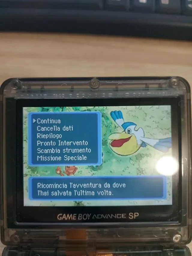 Game Boy Advance SP - Charizard edition