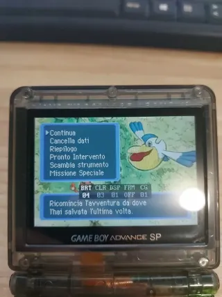 Game Boy Advance SP - Charizard edition