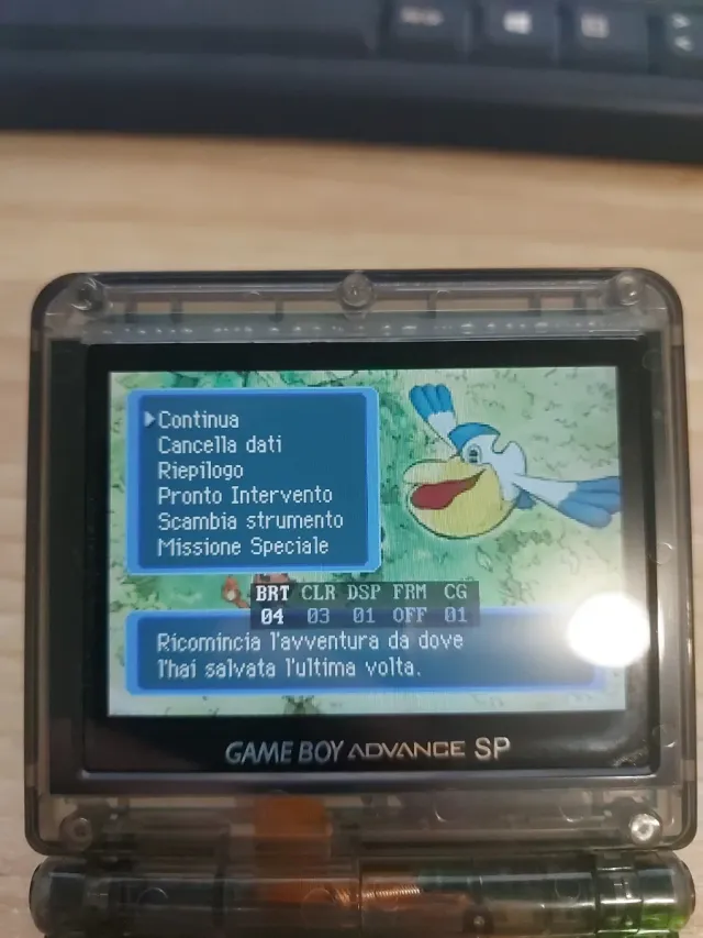 Game Boy Advance SP - Charizard edition