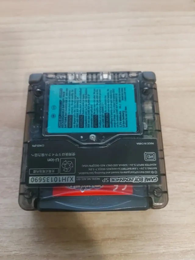 Game Boy Advance SP - Charizard edition