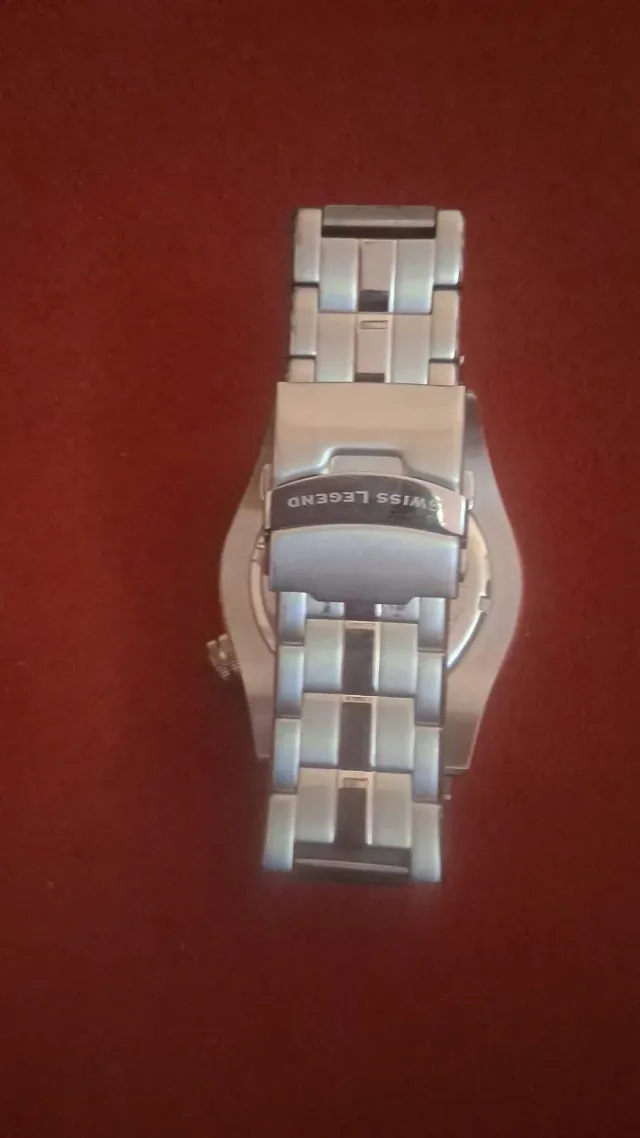 Reloj Swiss Legend Neptune Naranja