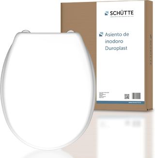 Asiento de inodoro SCHÜTTE blanco