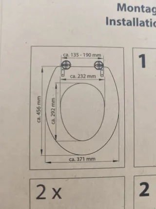 Asiento de inodoro SCHÜTTE blanco