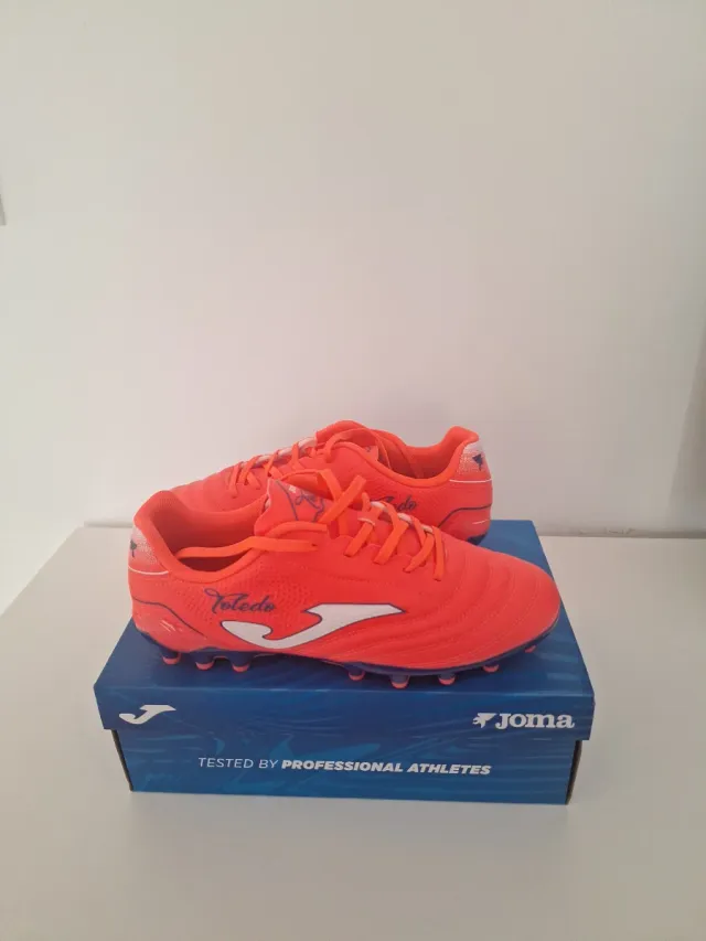 Botas de fútbol Joma Toledo Talla 39 Naranjas