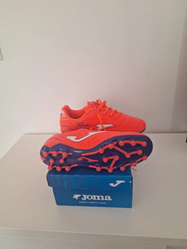 Botas de fútbol Joma Toledo Talla 39 Naranjas