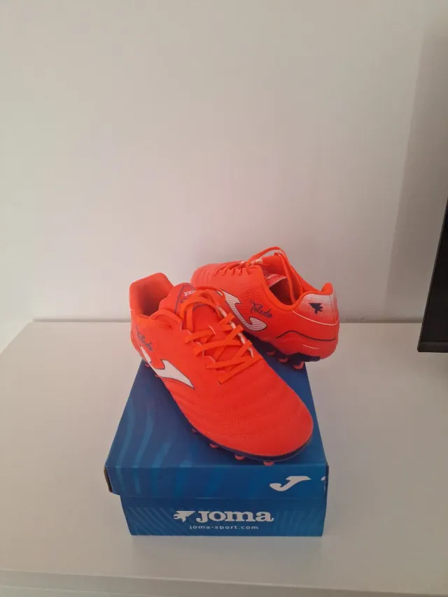 Botas de fútbol Joma Toledo Talla 39 Naranjas