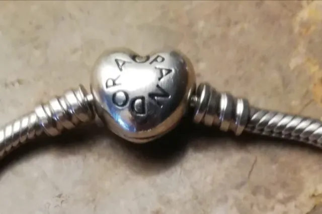 Pulseira Pandora Coração e Balão Rosa