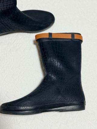 Botas de agua negras talla 40