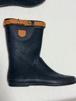 Botas de agua negras talla 40