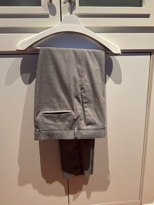 Pantalones de traje H&M grises