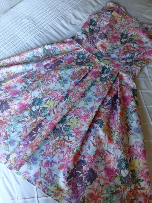 Vestido floral multicolor