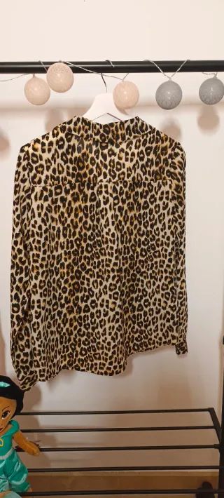 Blusa Leopardo Mujer