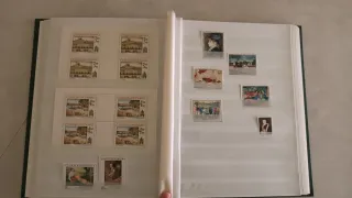 Clasificador con sellos temática Pintura