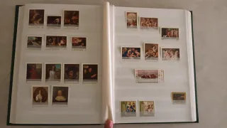 Clasificador con sellos temática Pintura