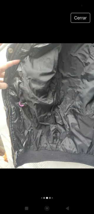 Cazadora Pepe Jeans London Negra Talla 10annos