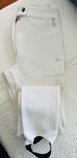Pantalón de esquí blanco con tiras MITO