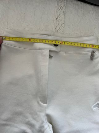 Pantalón de esquí blanco con tiras MITO