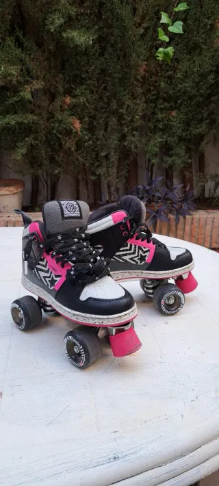 Patines Oxelo Roller Quad 100 Estilo 80s