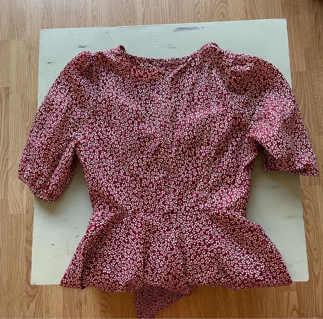 Vestido largo estampado floral