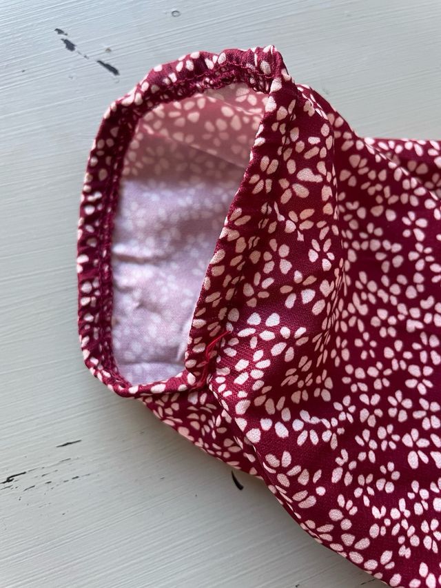 Vestido largo estampado floral