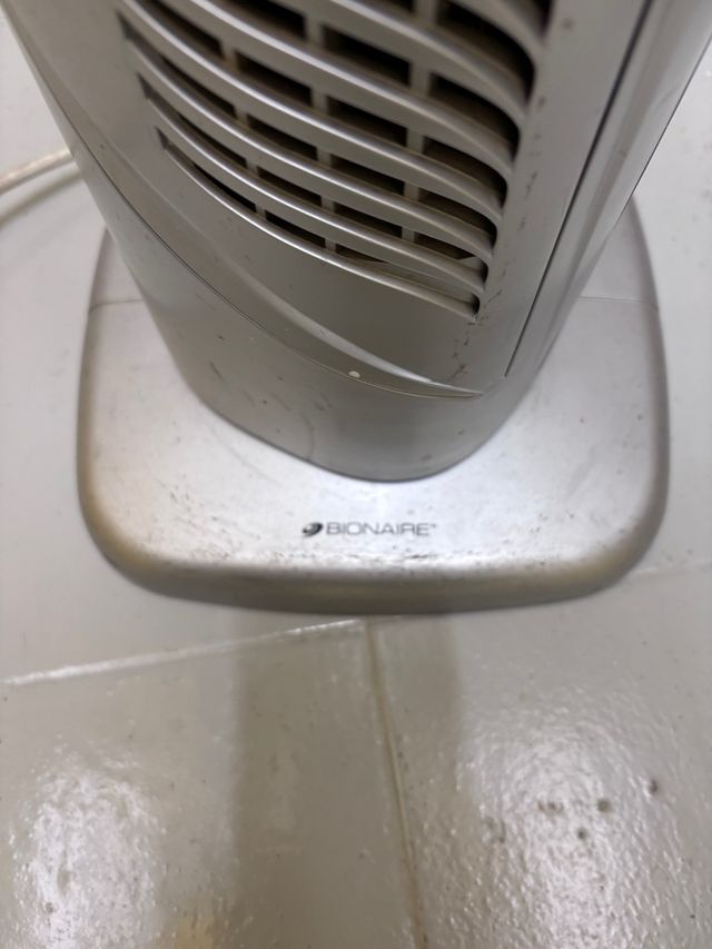 Ventilador de Torre Plateado