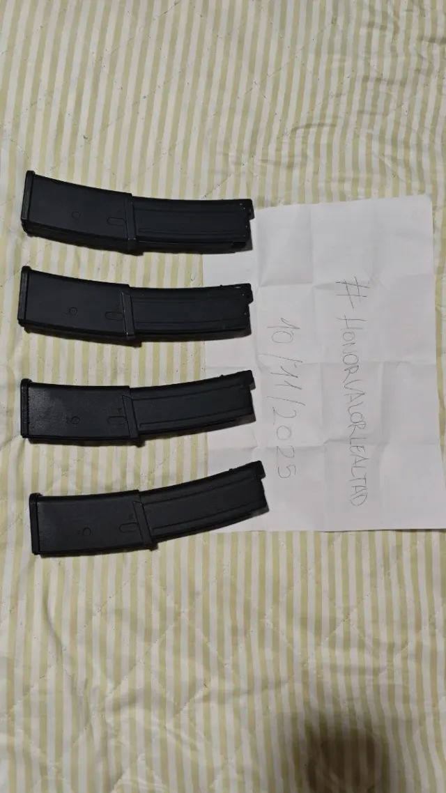 4 Cargadores VFC GBB