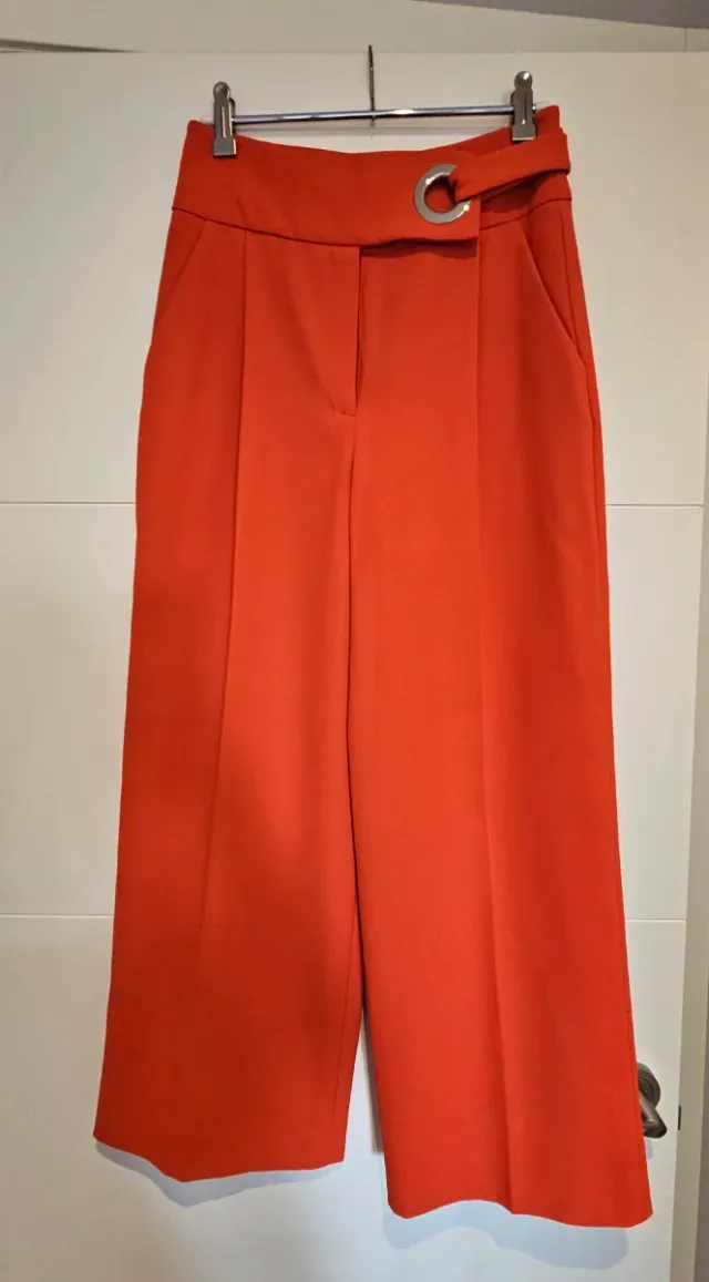 Pantalón Karen Millen Naranja Talla S