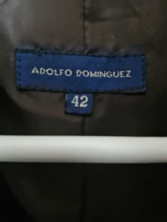 Chaqueta blazer mujer marrón chocolate