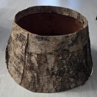 Pie/base de Arbol Navidad tipo tronco rústico