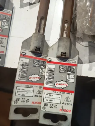 Lote de brocas bosch