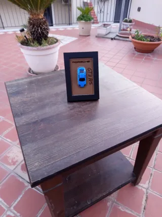 Quadretto Resina Porsche GT3 RS Blu