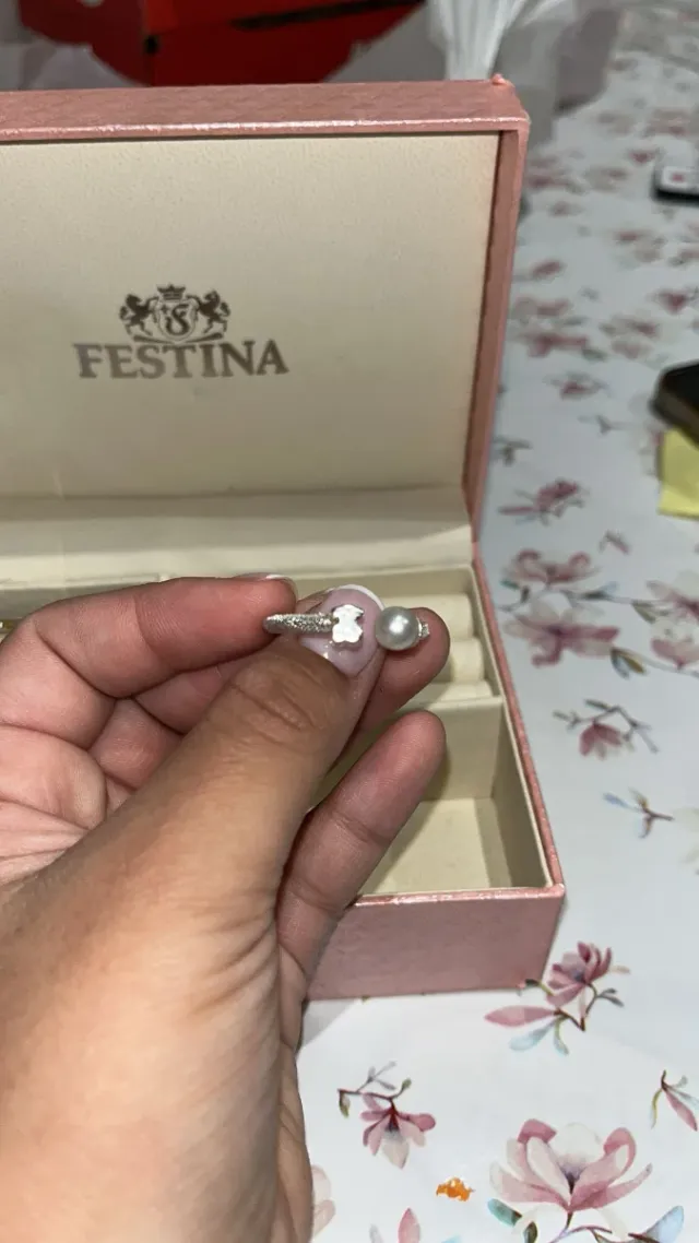 Reloj Festina F16644/3 y Anillo Tous