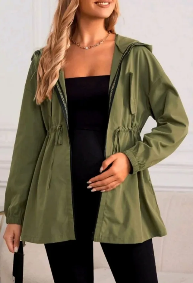 Chaqueta cortavientos premamá