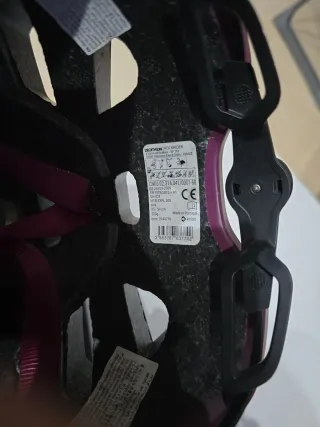 Casco de bici Rockrider morado degradado