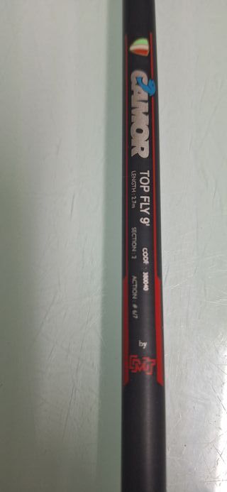 Caña de pesca COMAR Top Fly 9' Carbono