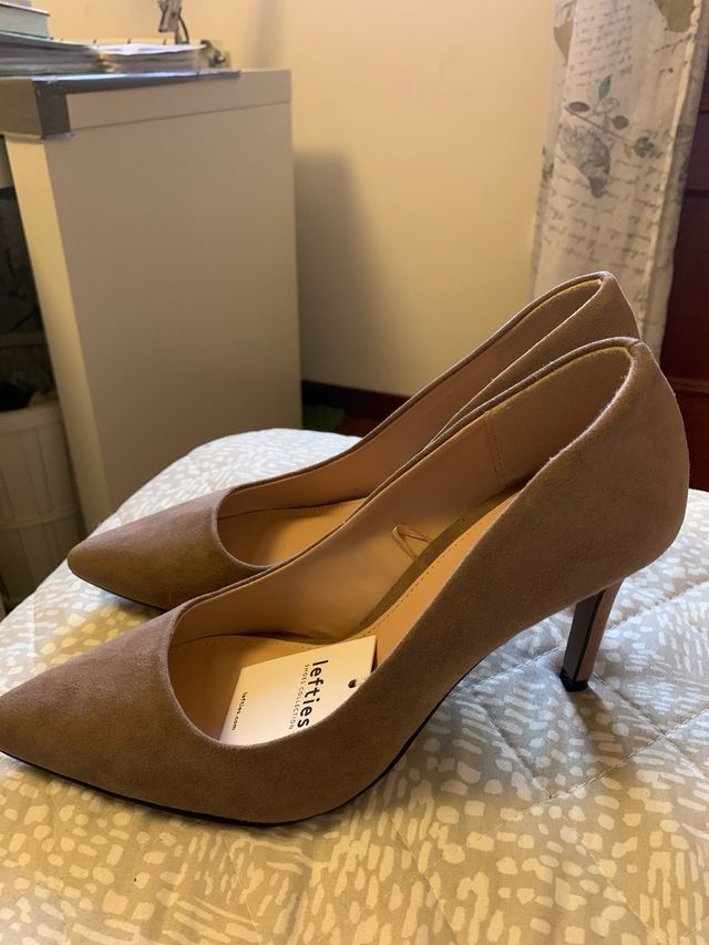 Tacones Lefties Marrones Talla 39