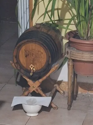 Bota de vino de madera de roble americano