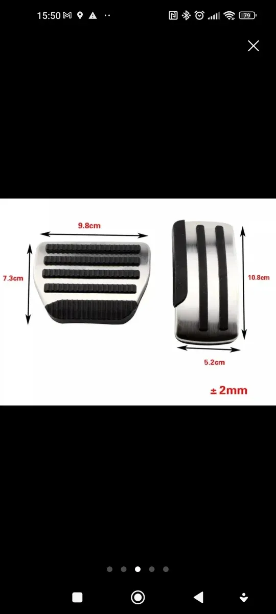 Pedale sportivi per auto