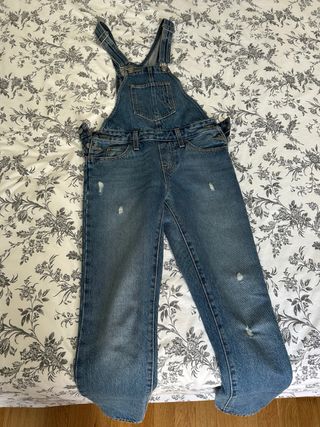 Peto vaquero Levi's pitillo azul