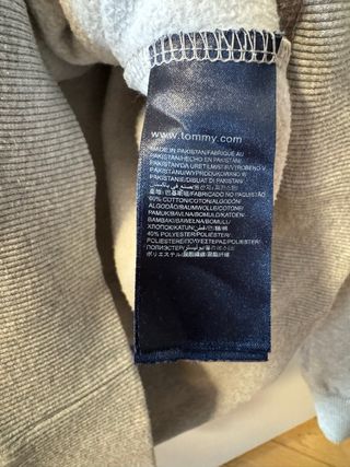Sudadera Tommy Hilfiger Gris