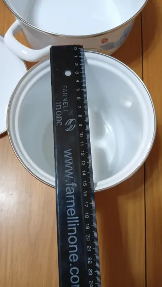 ENVÍO Juego de 4 ollas  esmaltadas inducción NUEVA