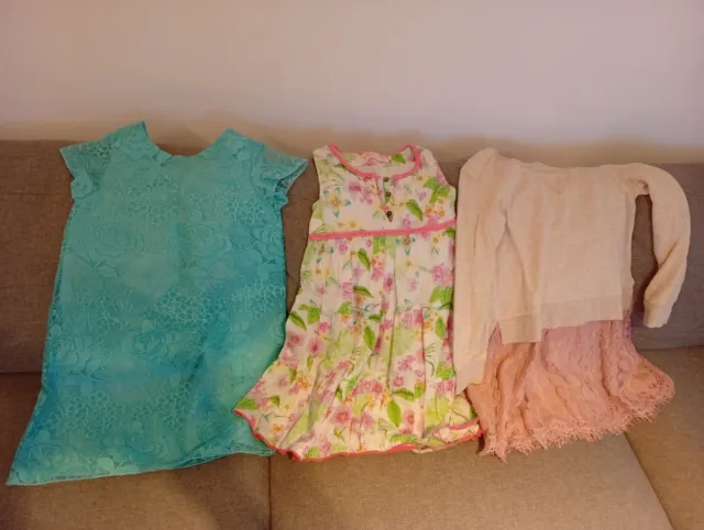 Lote Vestidos Niña t.9/10